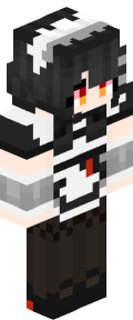 Black Anime Minecraft Skin