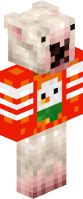 Red Anime Minecraft Skin