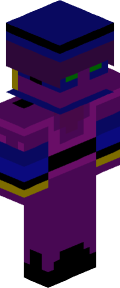 Purple Anime Minecraft Skin