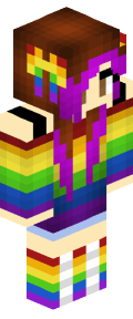 Lesbian Minecraft skin