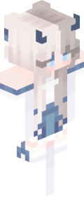 White Anime Minecraft Skin
