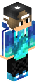 Black Anime Minecraft Skin