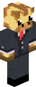 Black Anime Minecraft Skin