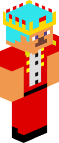 Red Anime Minecraft Skin