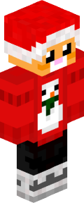 Red Anime Minecraft Skin