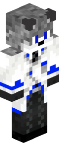 Gray Robot Minecraft Skin