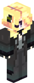 Black Anime Minecraft Skin