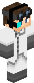 White Anime Minecraft Skin
