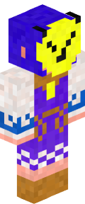 Purple Anime Minecraft Skin