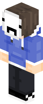 An image of the person's Minecraft character provided by mc-heads.net