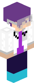 Purple Anime Minecraft Skin