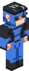 Sky Blue Custom Minecraft Skin