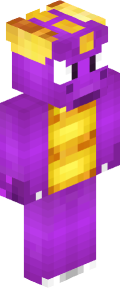 Purple Anime Minecraft Skin