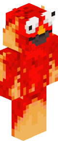 Red Anime Minecraft Skin