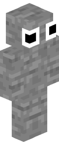 Gray Custom Minecraft Skin