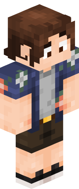 EmeraldsMiner Minecraft skin full body