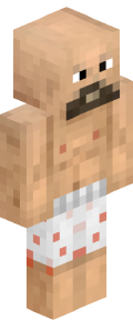 Silver Steve Minecraft Skin