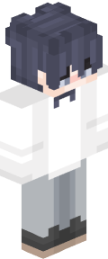 White Anime Minecraft Skin