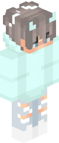 White Anime Minecraft Skin