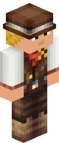 Silver Steve Minecraft Skin