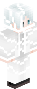 White Anime Minecraft Skin