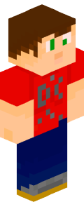 Red Anime Minecraft Skin