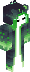 Sky Blue Anime Minecraft Skin