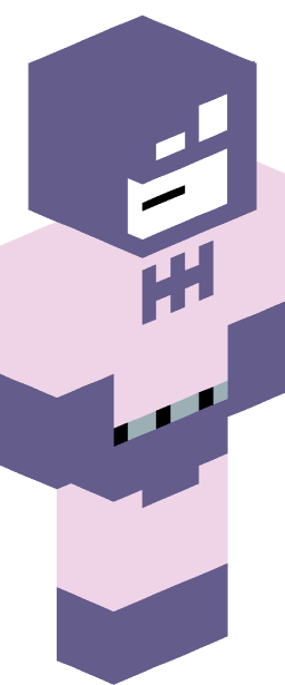 Bucket Minecraft skin full body