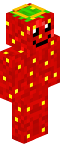 Red Anime Minecraft Skin