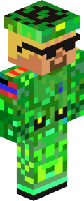Gold Anime Minecraft Skin