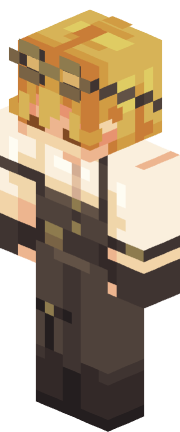 An image of the person's Minecraft character provided by mc-heads.net