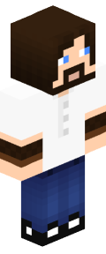 White Anime Minecraft Skin