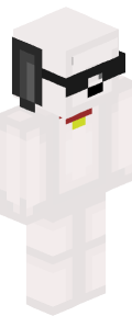White Custom Minecraft Skin