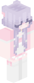 White Anime Minecraft Skin