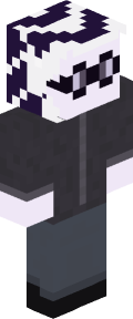 Black Anime Minecraft Skin