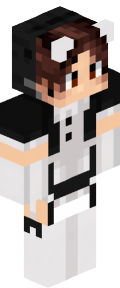 Black Anime Minecraft Skin
