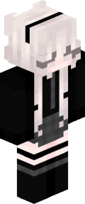 Black Anime Minecraft Skin
