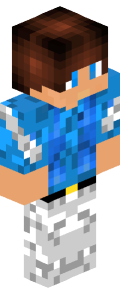 Silver Steve Minecraft Skin