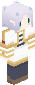 Black Anime Minecraft Skin