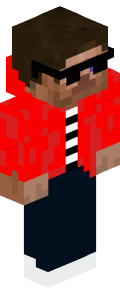 Red Anime Minecraft Skin