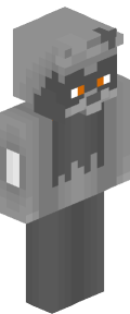 Gray Robot Minecraft Skin
