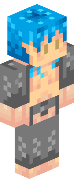 ANK0 Minecraft skin full body