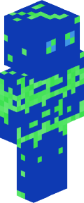 Teal Custom Minecraft Skin