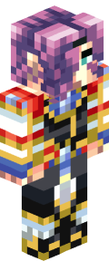 Gold Anime Minecraft Skin