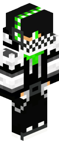 Black Anime Minecraft Skin