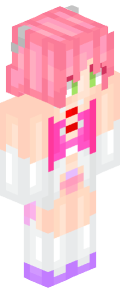 White Anime Minecraft Skin