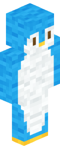 Sky Blue Anime Minecraft Skin