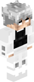 White Anime Minecraft Skin