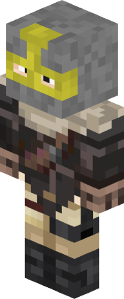 An image of the person's Minecraft character provided by mc-heads.net