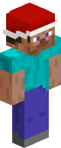 Teal Anime Minecraft Skin